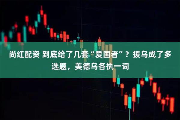 尚红配资 到底给了几套“爱国者”？援乌成了多选题，美德乌各执一词