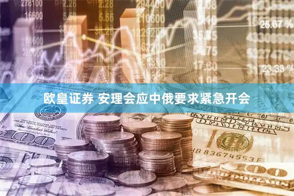 欧皇证券 安理会应中俄要求紧急开会